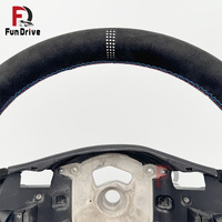 Volant de direction en faux daim pour BMW Série E (335i E92 DCT, Z4 E89, E93, 335i E84, E38, E36, M3) avec palettes de changement de vitesse