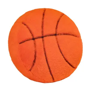 Nouveau sport 4 pièces broderie artisanat en peluche coussins ballon de football doux peluche basket Baseball Football en forme d'oreiller Cushi