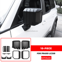 Coque de protection de rétroviseur latéral en ABS de qualité supérieure pour accessoires Land Cruiser Prado LC250 2024