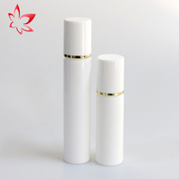 Récipient d'emballage cosmétique en plastique PP vide blanc écologique Lotion de sérum 50ml 80ml 100ml 120ml 150ml Bouteille à pompe sans air