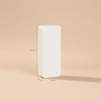 Boîte en fer blanc rectangulaire de qualité alimentaire, très vendue, avec couvercle portable pour le stockage du thé, des biscuits, des bonbons, du chocolat, logo personnalisé, vente en gros