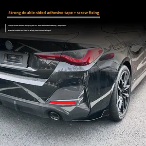 Pour BMW G26 2020 + coin arrière couteau à Air becquet ABS autocollant de voiture pièces de Modification extérieure pour BMW série 4 carrosserie de <span class=keywords><strong>moto</strong></span> - Product Image 3