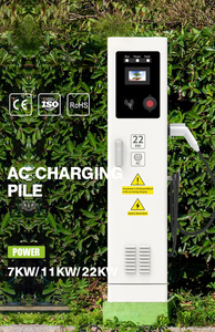 Pengisi Daya AC EV Tipe Lantai Baru HeavyDuty 14kW dengan Proteksi IP54 OCPP 1.6/2.0 untuk Sistem Pembayaran Depo Armada Parkir Umum - Product Image 4