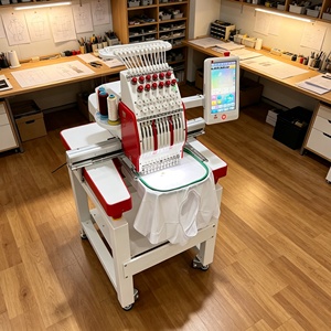 Máquina de Bordar Computarizada de Alta Gama con Control de Patrones Precisos para Talleres de Decoración de Prendas - Product Image 3