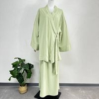 Ensemble deux pièces pour femmes musulmanes pour l'Aïd, Kaftan islamique, hauts à lacets, jupes, ensembles marocains, Abaya, Turquie, tenues modestes pour le Ramadan