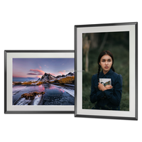 Sistem Android 10 10.1 15.6 inci IPS, bingkai foto Digital layar sentuh dengan Frameo App, WiFi, penyimpanan 16/32GB