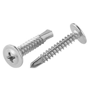 Vis autotaraudeuses à tête fraisée cruciforme 304 SS 4.2, vis de perçage à tête ronde, vis de <span class=keywords><strong>toiture</strong></span> Nalis - Product Image 1