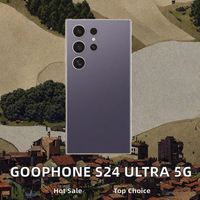 Smartphone Goophone S24/S25 Ultra 5G LTE CDMA avec appareil photo 108MP, écran OLED HD 120Hz, prise en charge du français/espagnol, stockage 512 Go/1 To