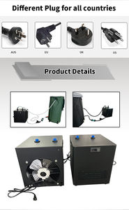 Refrigeratore d'Acqua per Bagno di Ghiaccio da 1/2 HP con Filtro e Pompa, Personalizzazione Logo, Spedizione Diretta - Product Image 3