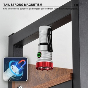 Có thể sạc lại chiến thuật dẫn đèn Pin IP55 không thấm nước hợp kim nhôm Mini torch 1000 + lumens 11 chế độ ánh sáng cắm trại EDC - Product Image 3