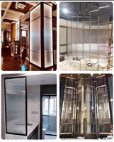 Vidrio con Patrones, Vidrio Transparente de Color, Interiores Decorativos, Vidrio con Patrones Moru, Vidrio con Patrones Karatachi para Puertas, Ventanas y Edificios de Hoteles