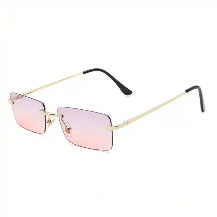 Rimless Sunglasses for Women with Vintage for sale