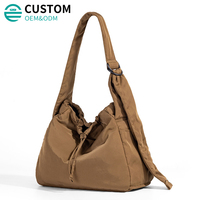Sac fourre-tout décontracté Fuliya pour femme, grande capacité, avec logo personnalisé, léger, à bandoulière, idéal pour les voyages
