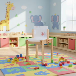 <span class=keywords><strong>Table</strong></span> sensorielle en bois écologique ANKKE pour tout-petits - Durable, facile à assembler, multifonctionnelle, cadeau <span class=keywords><strong>d</strong></span>'activités à domicile pour enfants - Product Image 3