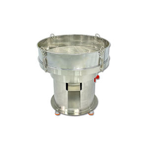 वाणिज्यिक 60 सेमी स्टेनलेस स्टील कंपन स्क्रीन बहुक्रियाशील प्लास्टिक पाउडर स्क्रीनिंग मशीन टोफू पृथक्करण मोटर असर - Product Image 2