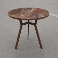 Table pliante portable moderne à trois pieds en plastique, idéale pour la cuisine, l'école et l'extérieur – Meuble d'extérieur très demandé