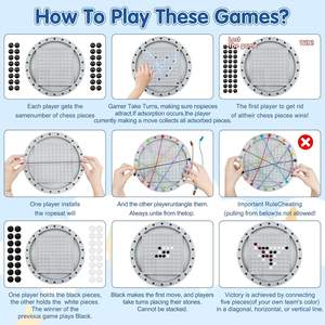 Jeu <span class=keywords><strong>de</strong></span> puzzle <span class=keywords><strong>de</strong></span> démêlage <span class=keywords><strong>de</strong></span> cordes, jeu <span class=keywords><strong>de</strong></span> stratégie éducatif pour enfants et adultes, jeu <span class=keywords><strong>de</strong></span> voyage familial avec des défis à plusieurs niveaux - Product Image 2