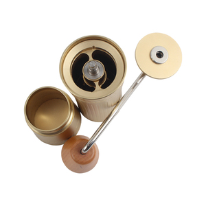 Molinillo de café manual con muelas ajustables, diseño minimalista, molinillo de cerámica portátil, máquina para moler café para acampar - Product Image 6