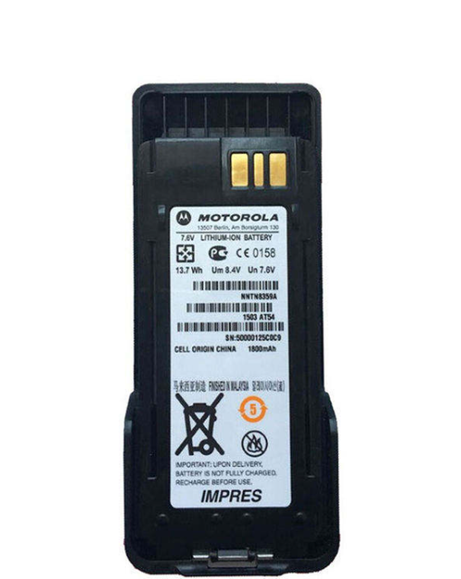 Wholesale NNTN8359  Rechargeable Battery ATEX Intrinsically Safe IP67 for motorola Walkie Talkie DP4801ex DP4401ex Radio Battery