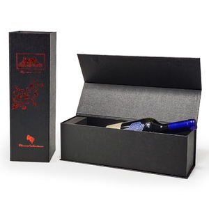 Scatola pieghevole in cartone rigido personalizzabile scatola nera con Design Flip-Top Logo modello stampabile per il commercio estero - Product Image 6