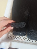 Expédition immédiate, vente en gros de mèches lisses Yaki, 100% cheveux humains, cuticules alignées, cheveux vierges indiens bruts, extensions de cheveux, 26 pouces
