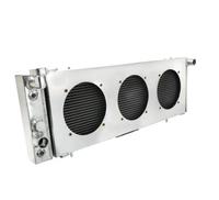 Radiateur en aluminium à 3 rangées avec kits de ventilateurs, adapté aux Jeep Cherokee XJ LHD 2.5L L4 4.0L L6 1984-2001, rénovation/amélioration