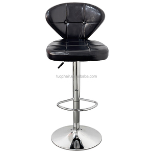 Elegante Silla TUQ Compacta de Cuero PU, Taburetes de Barra para Cocina, Sala de Estar, Apartamento, Villa - Product Image 2