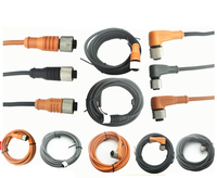 Presse-étoupe M12 en caoutchouc gris EPDM 	 Connecteur m12 Atex 	 Câble M12 blindé