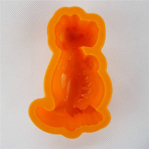 Molde de silicona antiadherente de grado alimenticio para hornear, ideal para mini dinosaurios, pasteles de <span class=keywords><strong>cumpleaños</strong></span>, chocolate y helados. - Product Image 3