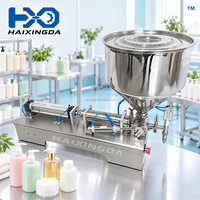 Machine de remplissage pneumatique horizontale pour liquides visqueux, shampoing, lotion, crème cosmétique, remplisseur de petites bouteilles pour usage quotidien