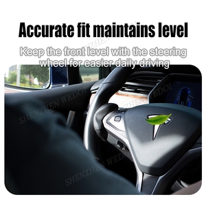 Contrepoids <span class=keywords><strong>de</strong></span> Volant <span class=keywords><strong>de</strong></span> Voiture pour Tesla Model 3 Y, Anneau d'Assistance Autopilote, Accessoire Automobile Poids Anneau Autopilote - Product Image 4