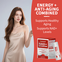 Harga Bubuk Ausreson OEM Nad Con Resveratrol Plus, Suplemen Perawatan Kulit Sehat untuk Penuaan, Mendukung Kadar NAD+, Bubuk NAD+
