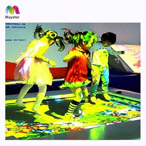 Proyector de suelo <span class=keywords><strong>para</strong></span> niños y <span class=keywords><strong>adultos</strong></span>, juegos interactivos, pared de escalada popular, trampolín de salto interior, parque, 2022 - Product Image 3