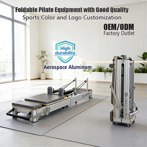 Offre Spéciale : Reformer Cadillac <span class=keywords><strong>de</strong></span> Pilates Ajustable en Aluminium <span class=keywords><strong>Pliable</strong></span> pour Entraînement Corporel en Studio - Product Image 3