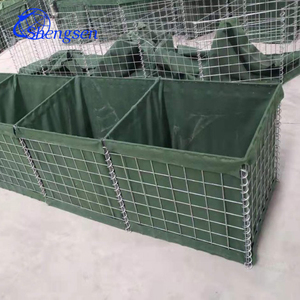 Hộp giỏ đá bằng thép mạ kẽm Trung Quốc, lưới giỏ đá hàn PVC với hình dạng lỗ vuông, dịch vụ cắt và uốn - Product Image 3