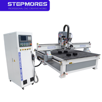 Router CNC Syntech con Cambio Automático de Herramienta, Fresadora de 3 Ejes para Madera, Mesa de Corte con Vacío, 2030, Husillo de 9kW con Enfriamiento por Aire y Motor de Alta Velocidad