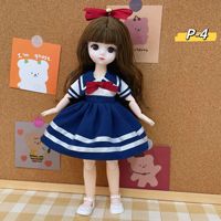 Poupée de mode en plastique souple de 30 cm, ensemble princesse avec cheveux personnalisables - Cadeau d'anniversaire parfait pour les filles