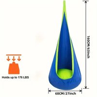 Hamac suspendu en tissu pour enfants d'intérieur - Personnalisable, directement de l'usine, en nylon, pour usage extérieur et domestique, sans moteur requis