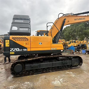 Excavateur Hyundai 220lc-9s d'occasion 22 tonnes 90% nouveau moteur d'origine bon marché Hyundai 220LC-7 220lcexcavator tracteurs à vendre - Product Image 2