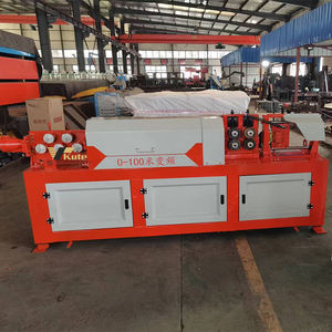 เครื่องยืดเหล็กเส้นอัตโนมัติ CNC สำหรับเหล็กเส้นเสริมแรง พร้อมฟังก์ชั่นยืดและตัด - Product Image 6