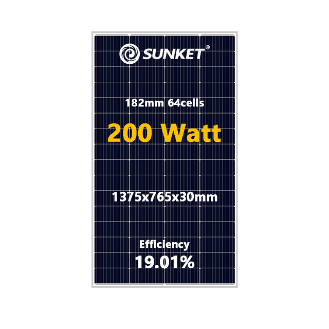 Monocrystalline Poly Solar Panel Led Con Panel Solar 150w 200w 1000w Price with Battery