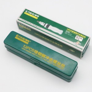 Naichi 13Pcs Impact Screwdriver <b>Set</b> Chrome Molybdenum Steel Metal <b>Box</b> Industrial Grade <b>Tools</b> - Product Image 1