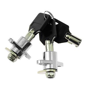 Pièces de moto, serrure de coffre latéral de moto, cylindre de serrure de coffre arrière, adapté à la modification des pièces Harley - Product Image 1