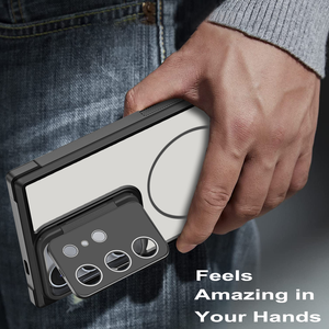 Coque de téléphone antichoc transparente en TPU et PC avec support magnétique pour appareil photo pour <span class=keywords><strong>iPhone</strong></span> 17 16 15 14 13 12 11 Pro Max - Product Image 6