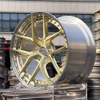 Neue 101sc 18-21 Zoll 2-teilige Geschmiedete Aluminium-Legierung Mehrspeichen-Räder für Golf GTI Audi TT/R8/RS7 für GT-R für M8 F93