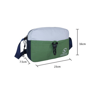 ชุดเดรสวินเทจสั่งทำพิเศษสำหรับผู้หญิง ผ้าไทเวค แฟชั่นเรียบง่าย สีสันตัดกัน กันน้ำ สายสะพายเดี่ยว กระเป๋าซิป ทนทาน น้ำหนักเบา - Product Image 3