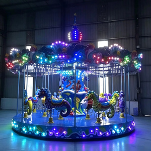 Grand manège en <span class=keywords><strong>bois</strong></span> à thème, 16 places, intérieur/extérieur, <span class=keywords><strong>chevaux</strong></span> <span class=keywords><strong>de</strong></span> <span class=keywords><strong>carrousel</strong></span> pour enfants, usage commercial et domestique - Product Image 5