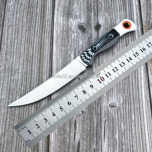Couteau de chasse, utilitaire, de camping et de survie BM-MetCrafter 15500 CPM-S45VN, manche en fibre G10 bicolore, EDC, multi-usage, Kydex - Product Image 6