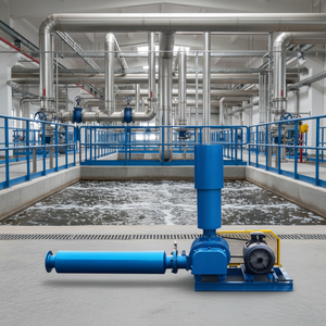 Soplador de Raíces Confiable de Larga Duración para Aireación de Estanques de Peces y Tratamiento de Aguas Residuales - Product Image 1