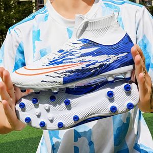 Professionnel AG/TF hommes chaussures de Football anti-dérapant longs ongles bottes de Football enfants entraînement sur le terrain <span class=keywords><strong>cheville</strong></span> crampons baskets de Football - Product Image 3